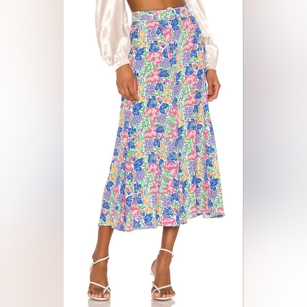 Faithfull The Brand Valensole Midi Skirt